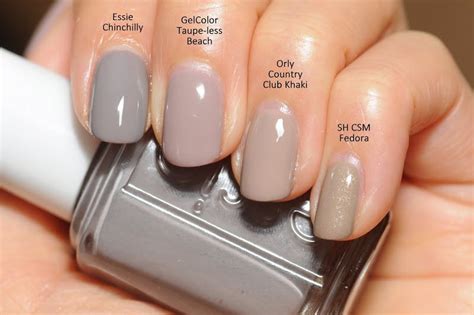 Spaz & Squee: OPI GelColor Taupe-less Beach and Comparison | Taupe ...