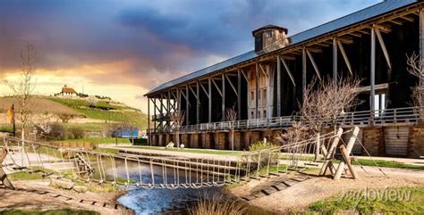 Graduation house ( gradierwerk) at the salt works in bad dürkheim ...