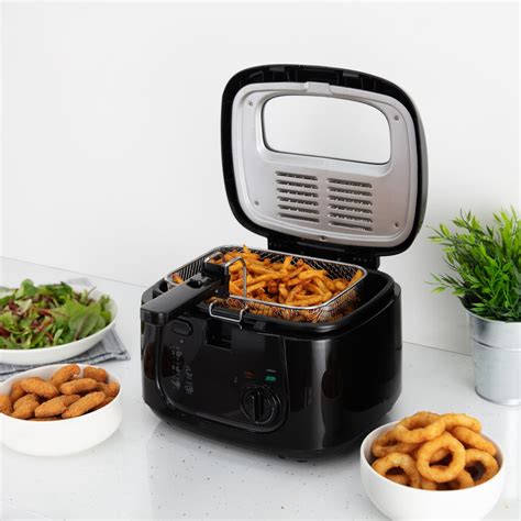 Tower Deep Fat Oil Fryer 2.5L - Black | Deep Fat Fryers - B&M