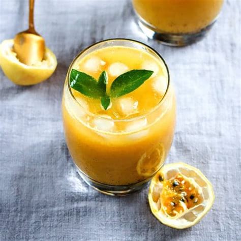 BEST Passion Fruit Juice Recipe [Maracuja] 🍹 MasalaHerb.com