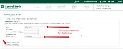 Central Bank Online Banking Login - CC Bank