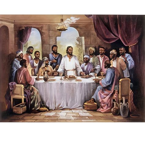 The Last Supper / Quintana / African American Art / Black Art - Etsy