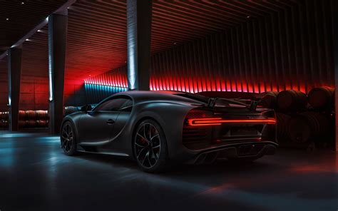 1440x900 Black Bugatti Chiron 2020 Rear 1440x900 Resolution HD 4k Wallpapers, Images ...