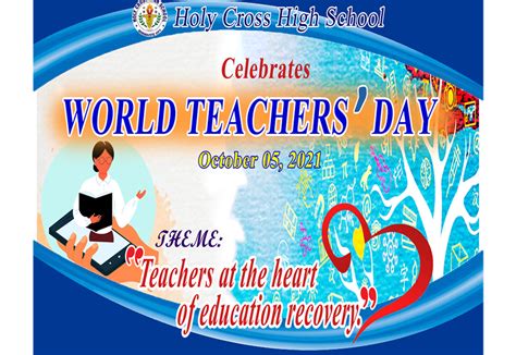 TEACHERS AT THE HEART OF EDUCATION RECOVERY: TEACHERS DAY 2021 - 朗码倪地中国中学