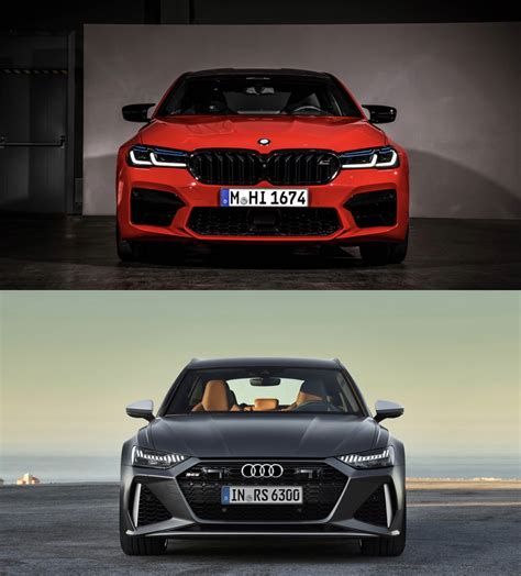 VIDEO: BMW M5 Competition vs Audi RS6 Avant -- Track Battle