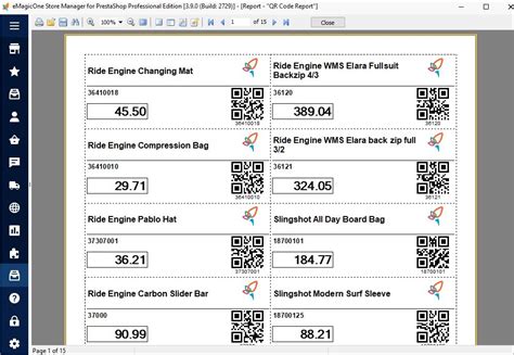 Generate and Print QR Code Labels for your PrestaShop Products - Store Manager for PrestaShop