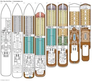 Silver Muse Deck 8 Deck Plans