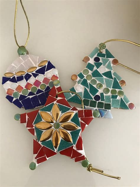 Christmas ornament craft kit for 12 and adults makes three ornaments ...