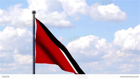 Animated Flag Of Trinidad And Tobago Stock Animation | 1926376