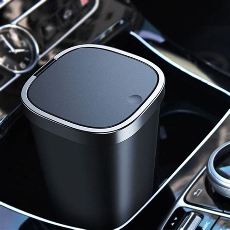 Cup Holder Car Trash Can, with Large Capacity & Leakage-proof Design, – GizModern