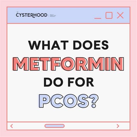 What Does Metformin Do For PCOS?