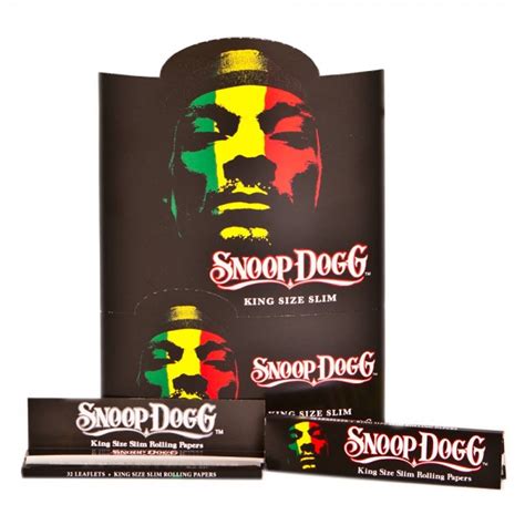 Snoop Dogg Rolling Papers King Size Slim | Smoketower.com
