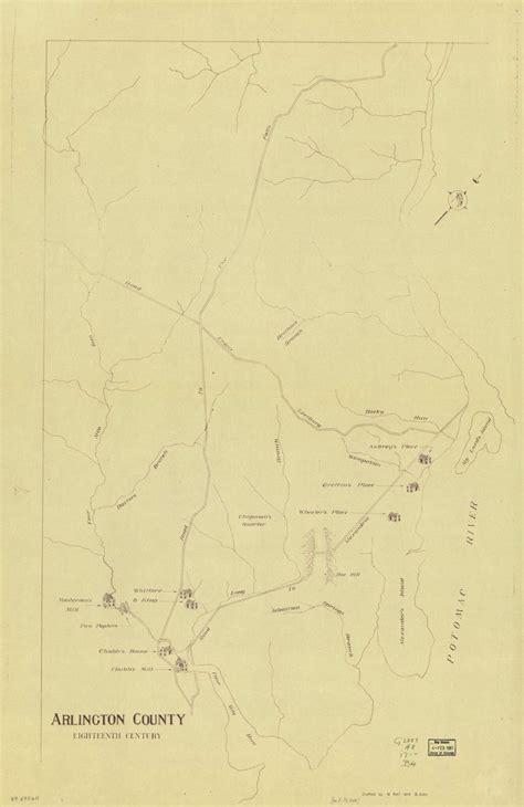 Exploring the History of Arlington County: A Look at an 18th Century Map