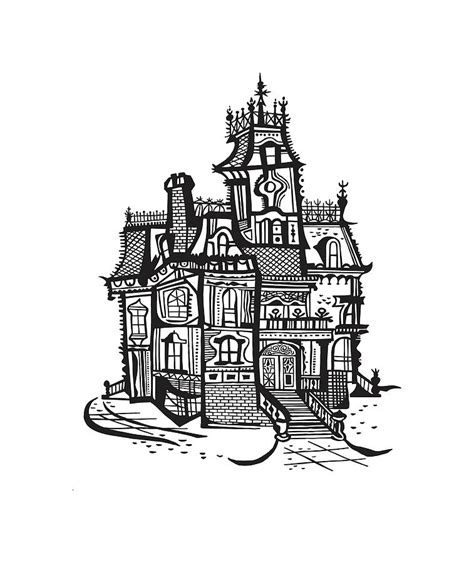 Victorian House Drawing by CSA Images - Fine Art America