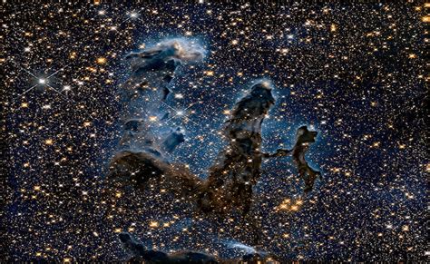 Pillars of Creation in the Eagle Nebula - Online Star Register