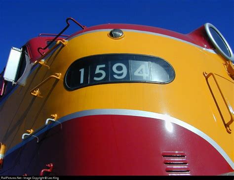 FEC 1594 Florida East Coast Railroad (FEC) EMD E9(A) at Jacksonville, Florida by Leo King ...