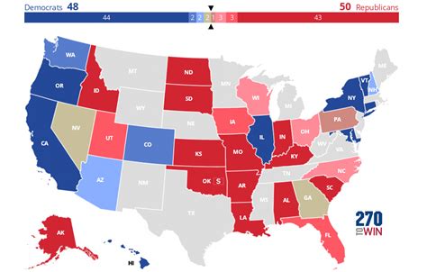 2022 Senate Election Forecast Maps - 270toWin