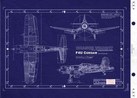 F4U Corsair Blueprint