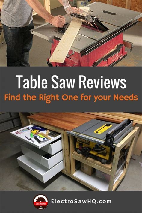 Table Saw Reviews: Find The Right One for Your Needs!