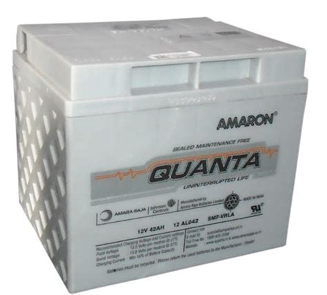 Amaron Quanta SMF Battery 12V 42AH Price, Buy Amaron Quanta SMF Battery 12V 42AH Online