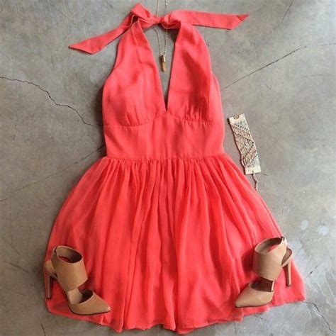 How to Wear Coral Dress Outfits ? 26 Styling Ideas