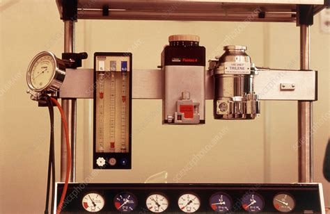 Anaesthetic equipment - Stock Image - M554/0079 - Science Photo Library