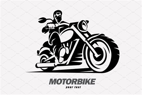 Motorcycle Logo Black and White - Bella-has-Knight