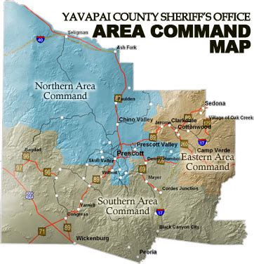 Yavapai County Map