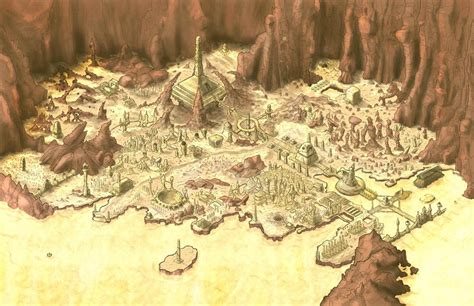 Nightmare Corpse-City of R'Lyeh RPG Map by Limithron | Limithron