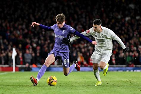 Liverpool line-ups for Fulham as Conor Bradley and Ryan Gravenberch ...