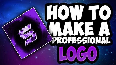 How To Make A Professional YT Logo - YouTube