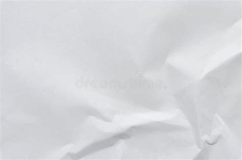 White Background and Wallpaper by Crumpled Paper Texture and Free Space. Stock Photo - Image of ...