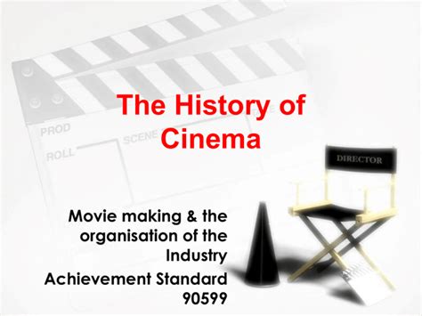 The History of Cinema