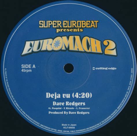 Deja Vu | Eurobeat Wiki | Fandom