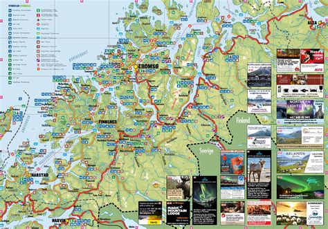 Tromso Region - kart/map by Visit Tromsø - Issuu