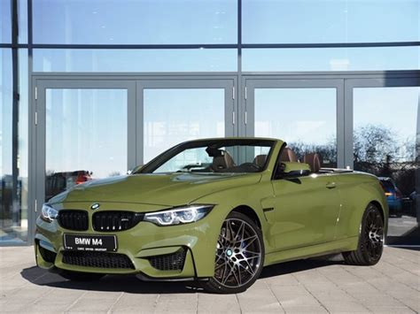 BMW Individual: M4 Competition Convertible in a rare Urban Green