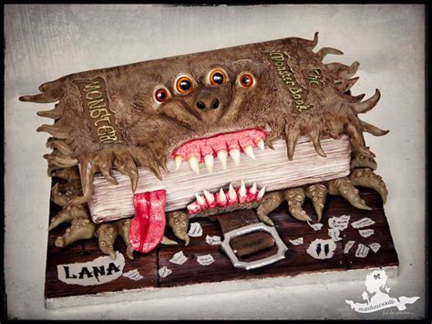 Superb Harry Potter Monster Book of Monsters Cake - Between The Pages Blog