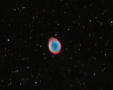 Ring Nebula Through A Telescope 10 Inch