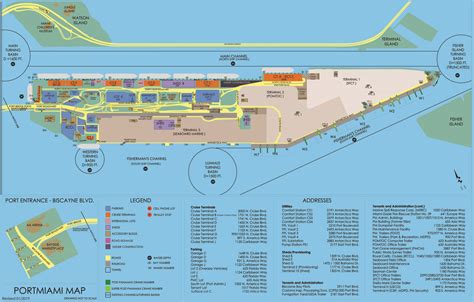 Fort lauderdale cruise port map - startmb