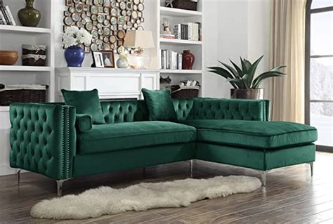 7 Tufted Emerald Green Couches | Where to Buy! - The Huntswoman