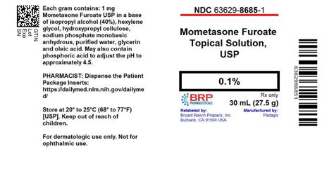 DailyMed - MOMETASONE FUROATE solution