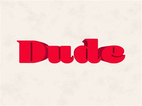 Dude by Strazdinner on Dribbble