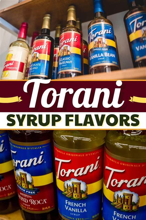 20 Best Torani Syrup Flavors To Try - Insanely Good