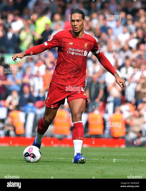 Virgil van Dijk of Liverpool during the Premier League match at Anfield ...