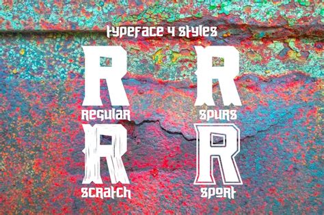 Rust Font - fontforlife.com