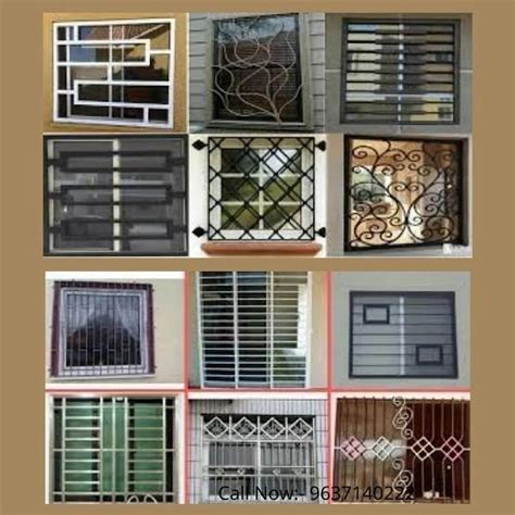 Modern window grill design at Rs 500/sq ft in Nagpur | ID: 26077907962