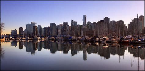 Vancouver Skyline Reflection Photos » Vancouver Blog Miss604