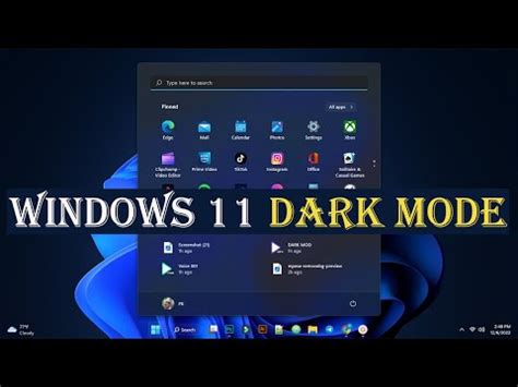 How To Easily Switch To Windows 11 Dark Mode | Видео