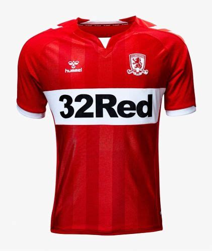 Middlesbrough Kit History - Football Kit Archive