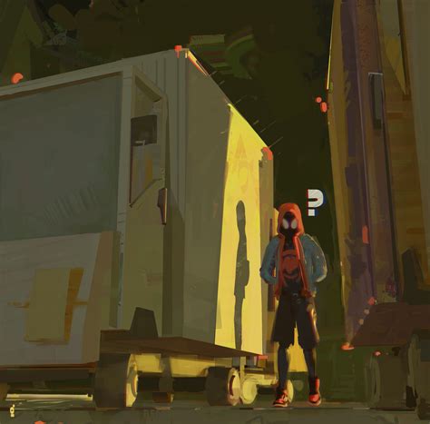 ArtStation - Spiderverse sketch